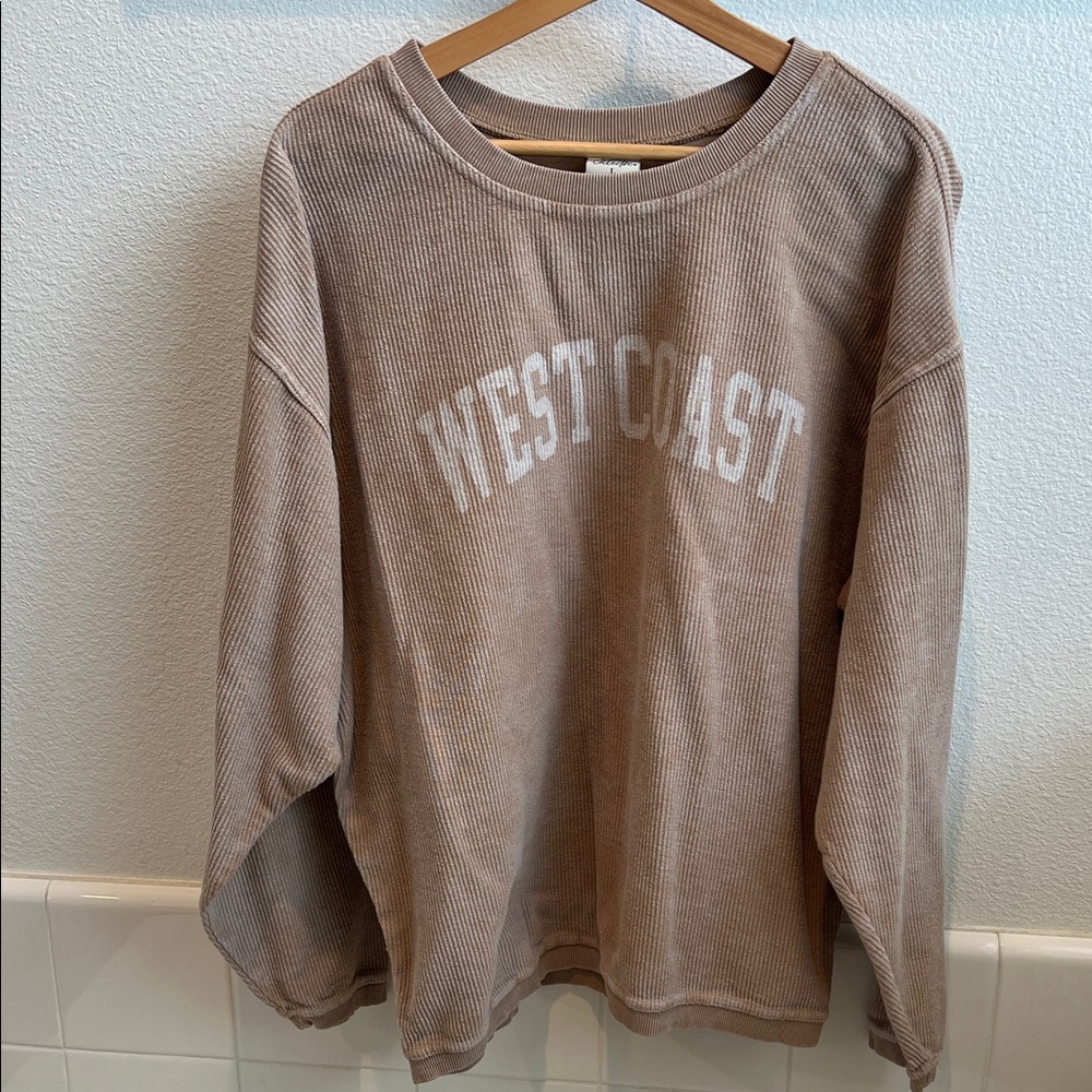 Brown Long Sleeve Top